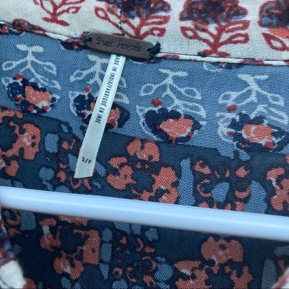 Free PeopleBoho Patchwork Top - Picture 4 of 5